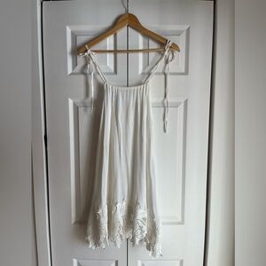 Vintage White Beach Dress